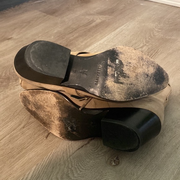 All Saints Katy Suede lace up Booties - Picture 8 of 13